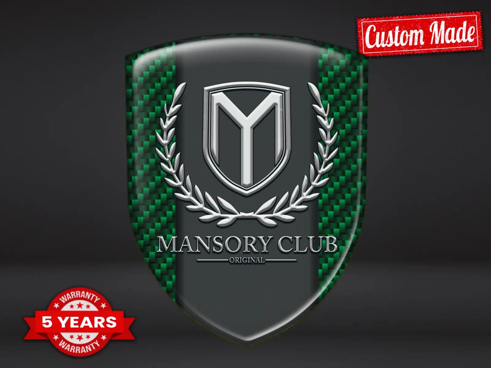 Mansory Stoßsticker Auto Limitiert Racing Modern